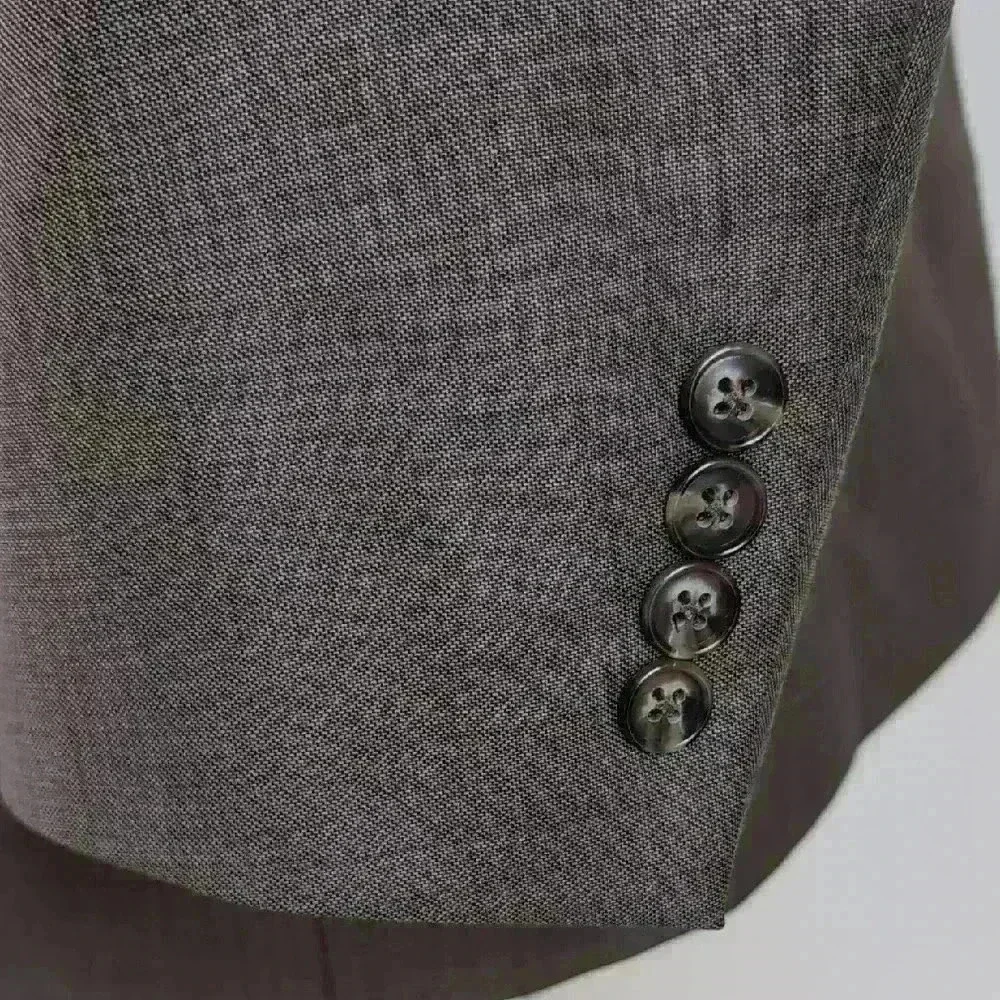 Axcess Men's Brown Wool Blazer